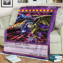 Load image into Gallery viewer, Five Headed Dragon Custom Soft Blanket
