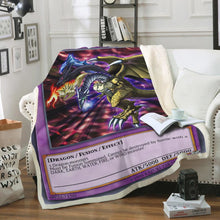 Load image into Gallery viewer, Five Headed Dragon Custom Soft Blanket
