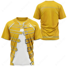 Load image into Gallery viewer, Freddie Mercury Yellow Jacket At Wembley Custom T-Shirt
