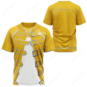 Freddie Mercury Yellow Jacket At Wembley Custom T-Shirt