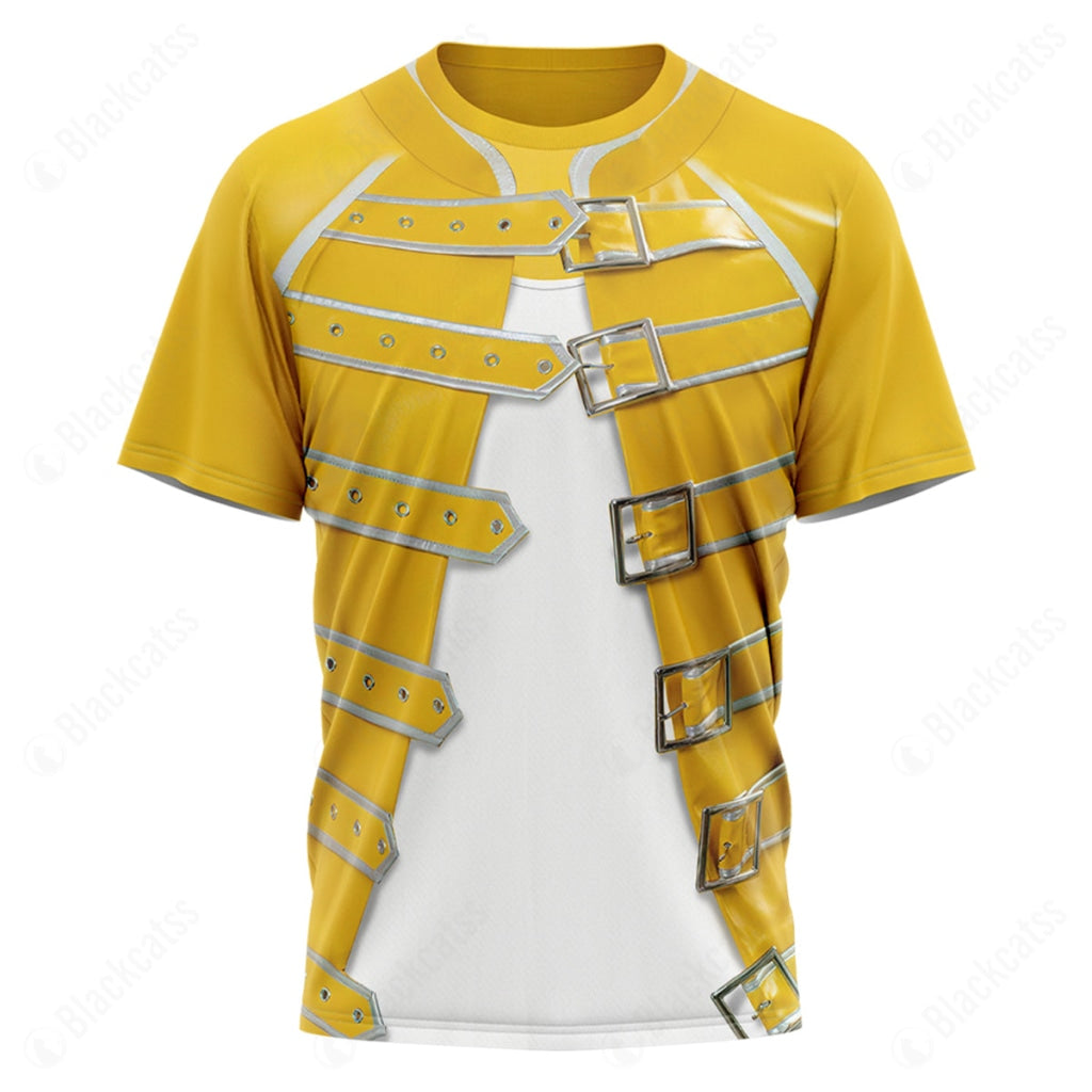 Freddie Mercury Yellow Jacket At Wembley Custom T-Shirt