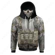 Load image into Gallery viewer, Game Call of Duty Modern Warfare Cosplay Custom Snood Hoodie
