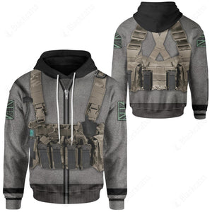 Game Call Of Duty MW2 Simon Ghost Riley Custom  Hoodie