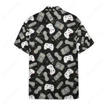 Load image into Gallery viewer, Game Controllers Hawaii Button Shirt
