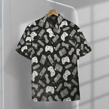 Load image into Gallery viewer, Game Controllers Hawaii Button Shirt
