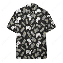 Load image into Gallery viewer, Game Controllers Hawaii Button Shirt
