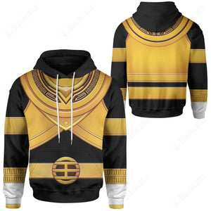 Gold Power Rangers Zeo Custom Hoodie