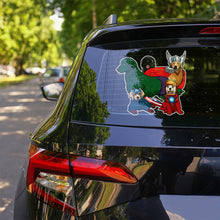 Load image into Gallery viewer, Golden Retriever Custom Car Sticker
