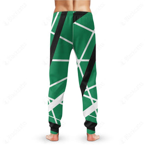 Green Frankenstrat Strings Custom Sweatpants