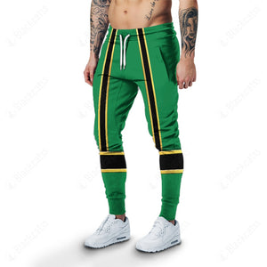 Green Power Rangers Mystic Force Custom Sweatpants