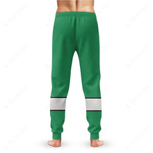 Load image into Gallery viewer, Green Power Rangers Time Force Custom Sweatpants
