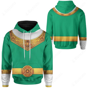 Green Power Rangers Zeo Custom Hoodie