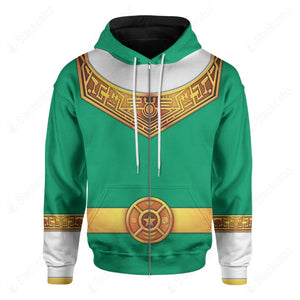 Green Power Rangers Zeo Custom Hoodie