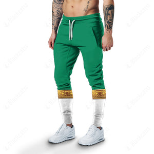 Green Power Rangers Zeo Custom Sweatpants