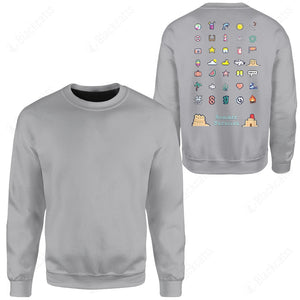 Grey Vacation Custom Sweatshirt