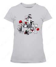 Load image into Gallery viewer, Halloween Cats Graphic Apparel
