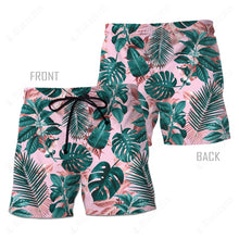 Load image into Gallery viewer, Hawaii 3D Beach Shorts Tropical
