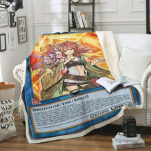 Load image into Gallery viewer, Hiita the Fire Charmer, Ablaze Custom Blanket
