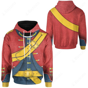 Historical British Army Dragoon Soldier Custom Apparel