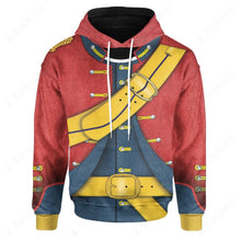 Load image into Gallery viewer, Historical British Army Dragoon Soldier Custom Apparel
