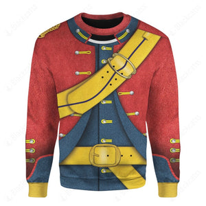 Historical British Army Dragoon Soldier Custom Apparel