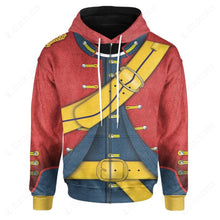 Load image into Gallery viewer, Historical British Army Dragoon Soldier Custom Apparel
