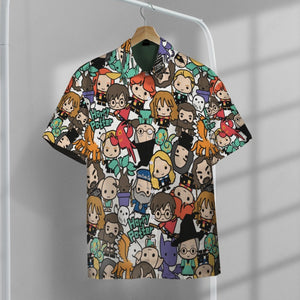 HP Hawaii Button Shirt