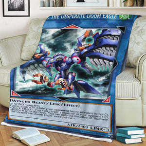 Hraesvelgr The Desperate Doom Eagle Custom Soft Blanket