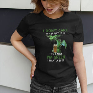 I Don't Care Custom Graphic Apparel