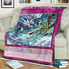 Load image into Gallery viewer, Ice Dragon&#39;s Prison Custom Soft Blanket
