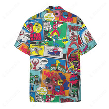 Load image into Gallery viewer, It&#39;s Morphin Time Comic Custom Button Shirts
