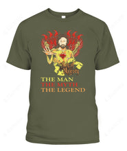 Load image into Gallery viewer, Jesus The Man The Myth The Legend Custom Graphic Apparel
