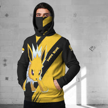 Load image into Gallery viewer, Anime Pkm Jolteon Evolve 2 Custom Snood Hoodie / S Bo1703229
