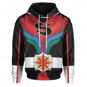 Kamen Rider Black RX Kamen Rider Stronger Custom Hoodie