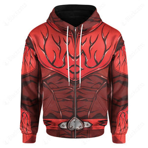 Kamen Rider Den-O Momotaros Custom Hoodie