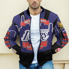 Load image into Gallery viewer, KB LA Lakers Championship Custom Bomber Jacket
