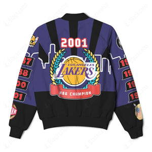 KB LA Lakers Championship Custom Bomber Jacket