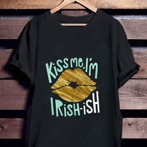 Kiss Me, I'm Irish Graphic Apparel