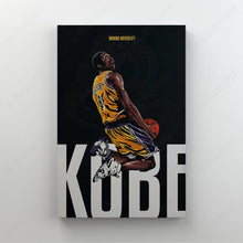 Load image into Gallery viewer, Kobe Playing Basketball Art Print Canvas With Frame
