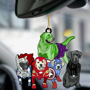 Labrador Custom Car Hanging Ornament