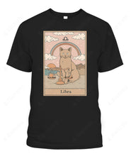 Load image into Gallery viewer, Libra Cat Custom Women&#39;s Tee &amp; Unisex Tee
