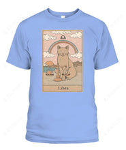 Load image into Gallery viewer, Libra Cat Custom Women&#39;s Tee &amp; Unisex Tee
