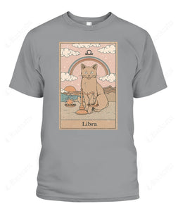 Libra Cat Custom Women's Tee & Unisex Tee