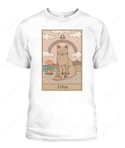 Libra Cat Custom Women's Tee & Unisex Tee