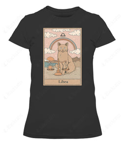 Libra Cat Custom Women's Tee & Unisex Tee