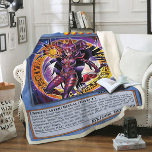 Magician Girl Of Black Chaos MAX Custom Soft Blanket