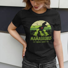 Load image into Gallery viewer, Mamasaurus Custom Name Graphic Apparel
