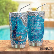 Load image into Gallery viewer, Mermaid Personalized Tumbler Ocean
