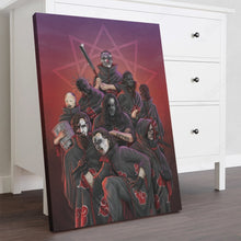 Load image into Gallery viewer, Metal Rock And Roll Akatsuki Custom Canvas With Frame
