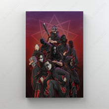 Load image into Gallery viewer, Metal Rock And Roll Akatsuki Custom Canvas With Frame
